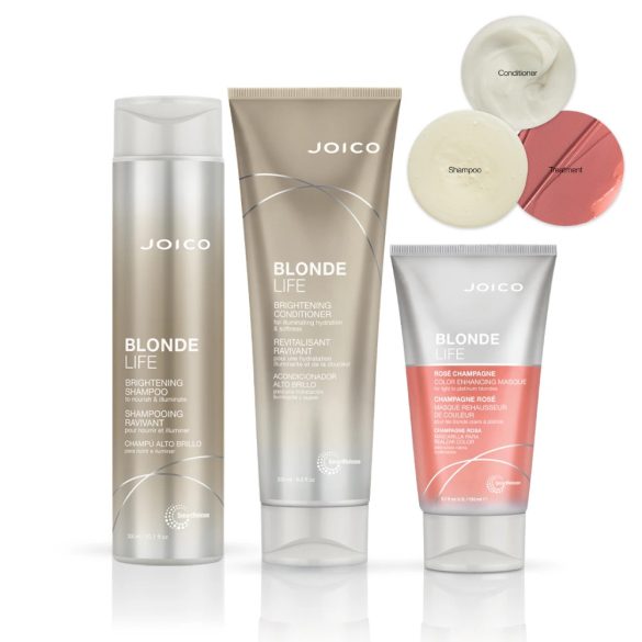 Joico Blonde Life hajszínező maszk Rosé Champagne 150 ml