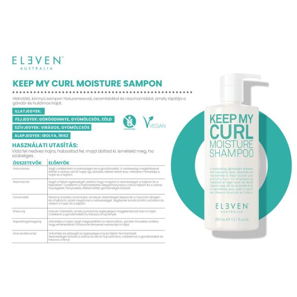 Eleven Australia Keep My Curl Moisture Balzsam 300 ml