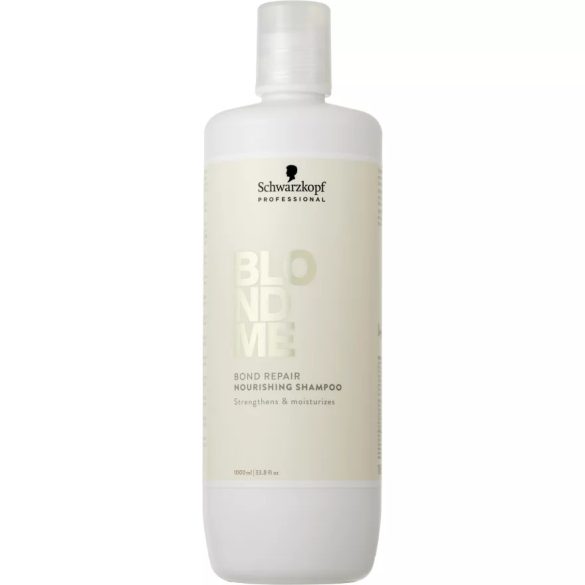 Schwarzkopf BlondMe Bond Repair Nourishing sampon 300 ml