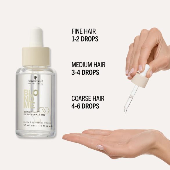 Schwarzkopf BlondMe Bondfinity Deep Repair olaj 50 ml
