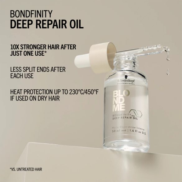 Schwarzkopf BlondMe Bondfinity Deep Repair olaj 50 ml