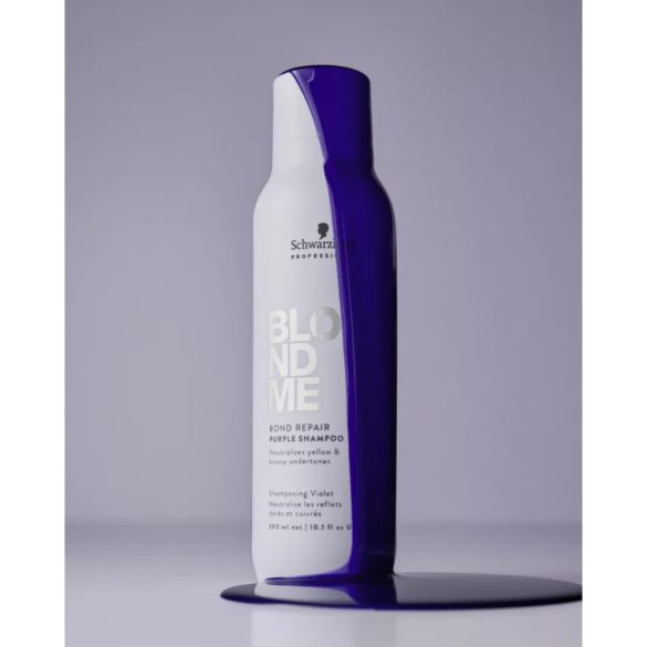 Schwarzkopf BlondMe Bond Repair Purple sampon 300 ml
