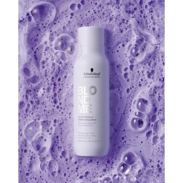 Schwarzkopf BlondMe Bond Repair Purple sampon 300 ml