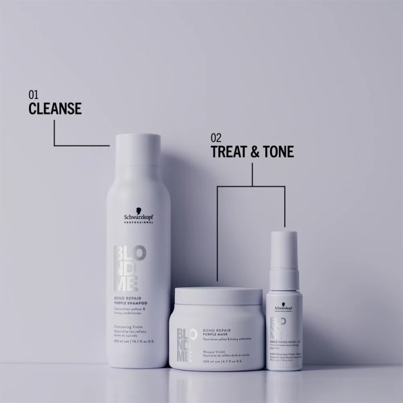 Schwarzkopf BlondMe Bond Repair Purple balzsam 250 ml