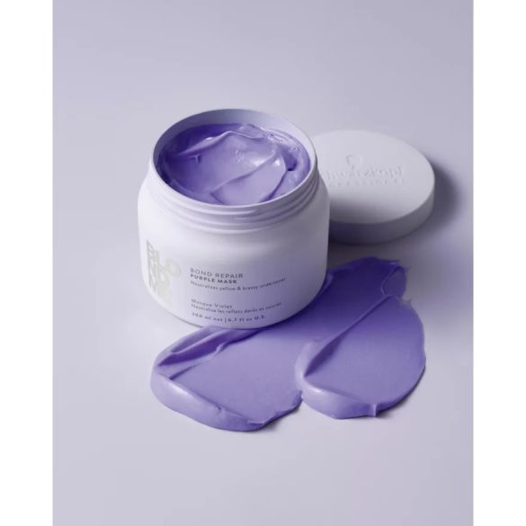 Schwarzkopf BlondMe Bond Repair Purple pakolás 200 ml