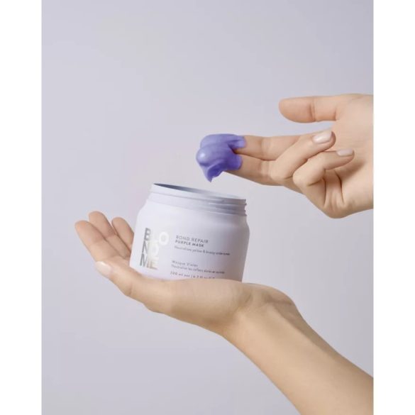 Schwarzkopf BlondMe Bond Repair Purple pakolás 200 ml