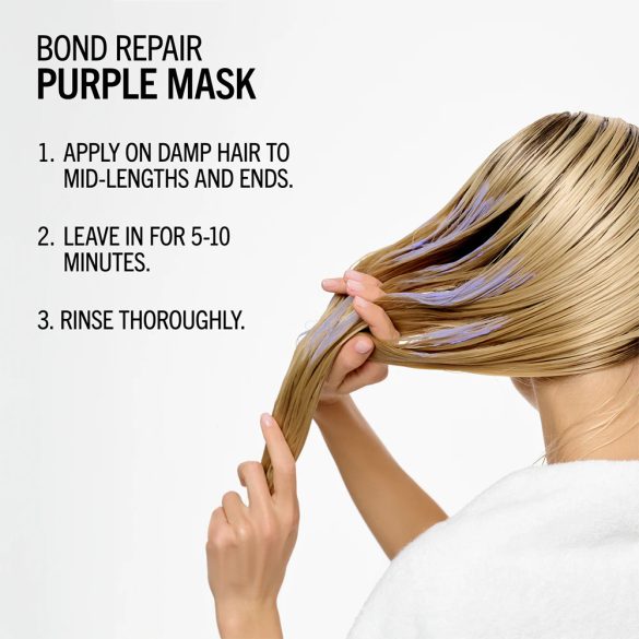 Schwarzkopf BlondMe Bond Repair Purple pakolás 200 ml