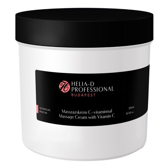 HELIA-D PROFESSIONAL BUDAPEST MASSZÁZSKRÉM C-VITAMINNAL 500 ml