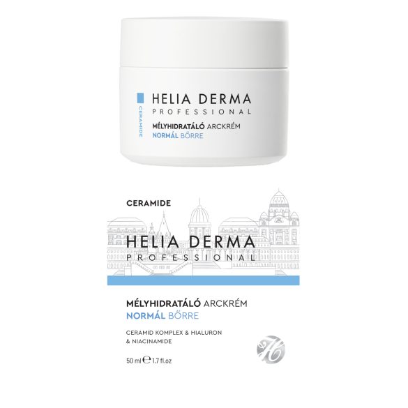 HELIA DERMA PROFESSIONAL CERAMIDE MÉLYHIDRATÁLÓ ARCKRÉM NORMÁL BŐRRE 50 ML