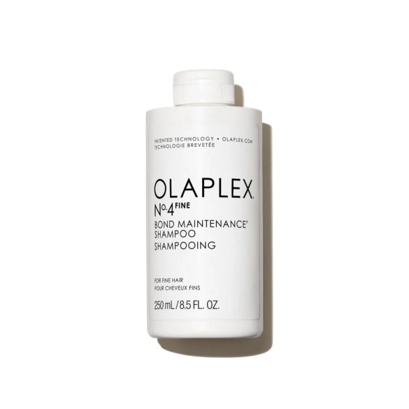 Olaplex No.4 FINE Bond Maintenance Volumennövelő sampon vékonyszálú hajra 250 ml