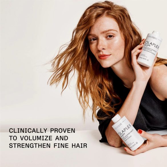 Olaplex No.4 FINE Bond Maintenance Volumennövelő sampon vékonyszálú hajra 250 ml