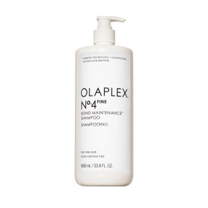 Olaplex No.4 FINE Bond Maintenance Volumennövelő sampon vékonyszálú hajra 1000 ml