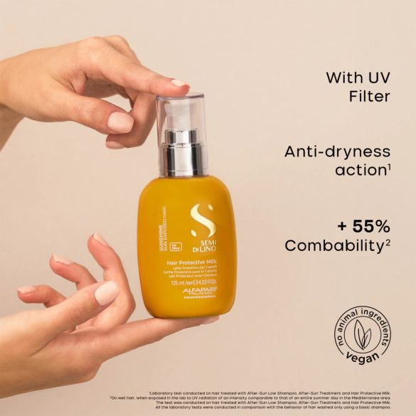 Alfaparf Semi di Lino Sunshine hajvédő tej napsugárzás ellen 125 ml