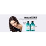 L'Oréal Scalp Advanced Anti-oiliness Dermo-Purifier sampon zsíros hajra 300 ml
