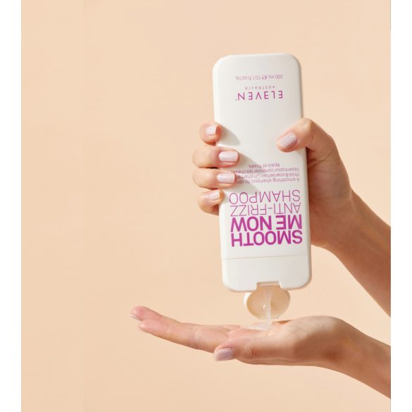 Eleven Australia Smooth Me Now szulfátmentes, parabénmentes szöszösödés elleni sampon 300 ml