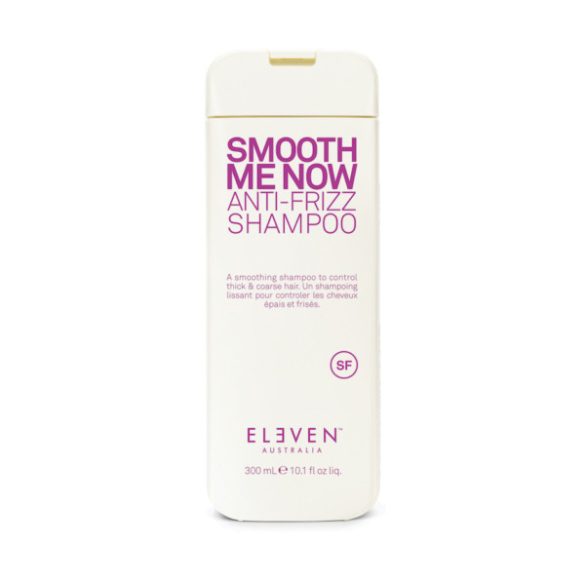 Eleven Australia Smooth Me Now szulfátmentes, parabénmentes szöszösödés elleni sampon 300 ml