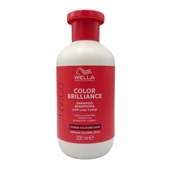 Wella Invigo Color Brilliance Coarse sampon vastagszálú festett hajra 300 ml