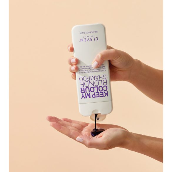 Eleven Australia Keep My Colour Blonde szulfátmentes, parabénmentes hamvasító sampon 300 ml
