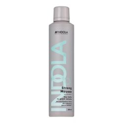   Indola Style Volume Strong Mousse Erős tartást adó hajhab 200 ml