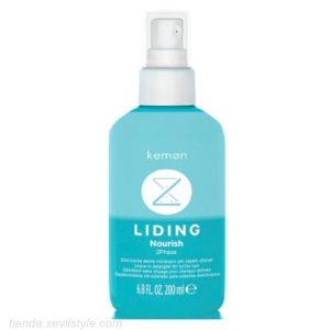 Kemon Liding Nourish tápláló hajban maradó 2 fázisú kifésülő spray 200 ml