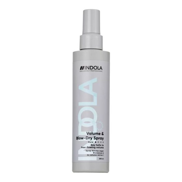 Indola Style Volume & Blow Dry Spray hajszárítás könnyítő- volumennövelő spray 200 ml