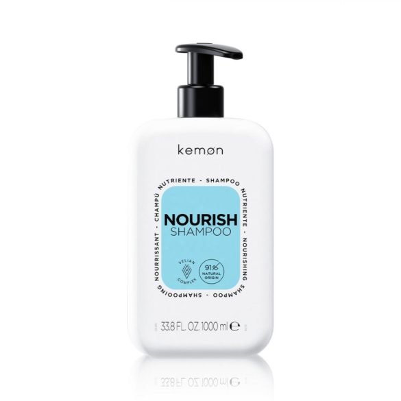 Kemon Hair Care Nourish tápláló sampon száraz hajra 1000 ml