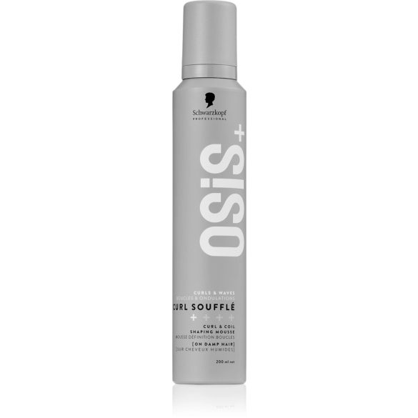 Schwarzkopf Osis Curl Soufflé hajhab göndör hajra 200ml