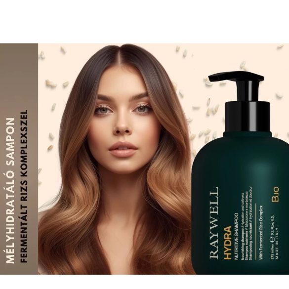 Raywell B.IO HYDRA Nutritive - Intenzív Hidratáló Sampon 275 ml