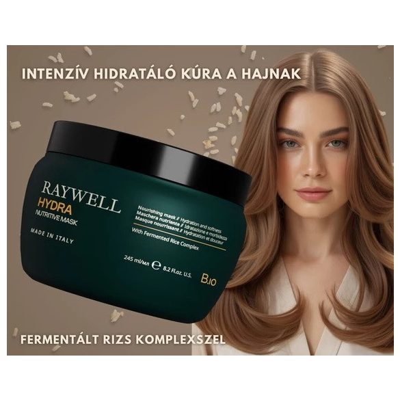 Raywell B.IO HYDRA Nutritive - Intenzív Hidratáló Maszk 245 ml