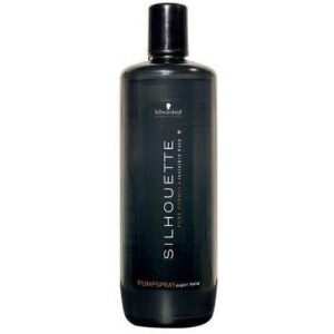 Schwarzkopf Silhouette hajlakk szupererős tartás pumpás utántöltő 1000 ml