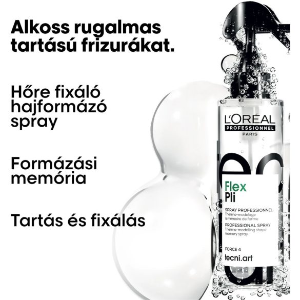 L'Oréal TECNI.ART Pli hőre fixáló spray 190 ml