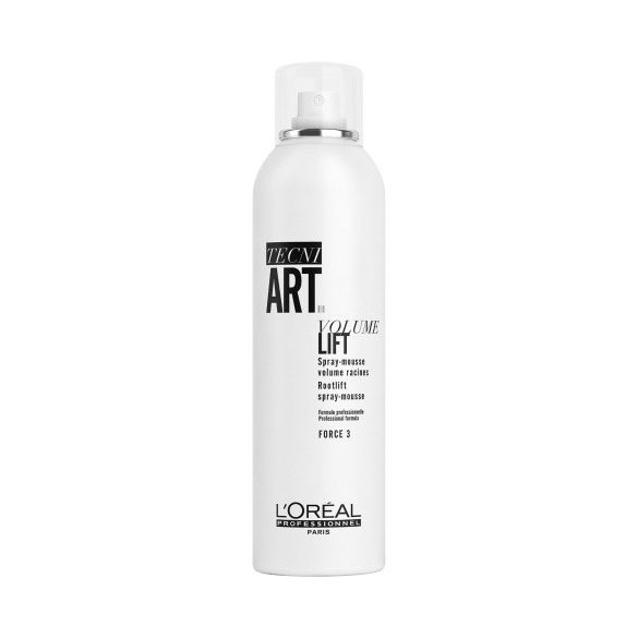 L'Oréal TECNI.ART Volume Lift hajtőemelő hajhab, erős 250 ml