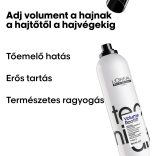 L'Oréal TECNI.ART Volume Lift hajtőemelő hajhab, erős 250 ml