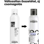 L'Oréal TECNI.ART Volume Lift hajtőemelő hajhab, erős 250 ml
