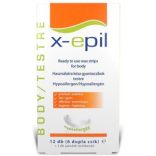 X-Epil gyanta csík testre 12db XE9202