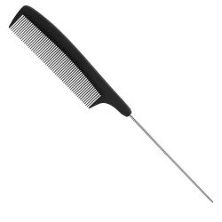 EuroStil stylfésű fém végű CARBON 3411