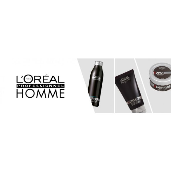 L'Oréal Homme Clay wax, extra tartású, matt hatású paszta 50 ml