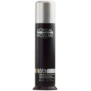 L'Oréal Homme Mat matt hatású hajformázó gél 80 ml