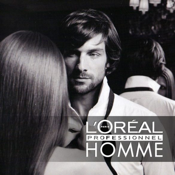 L'Oréal Homme Mat matt hatású hajformázó gél 80 ml